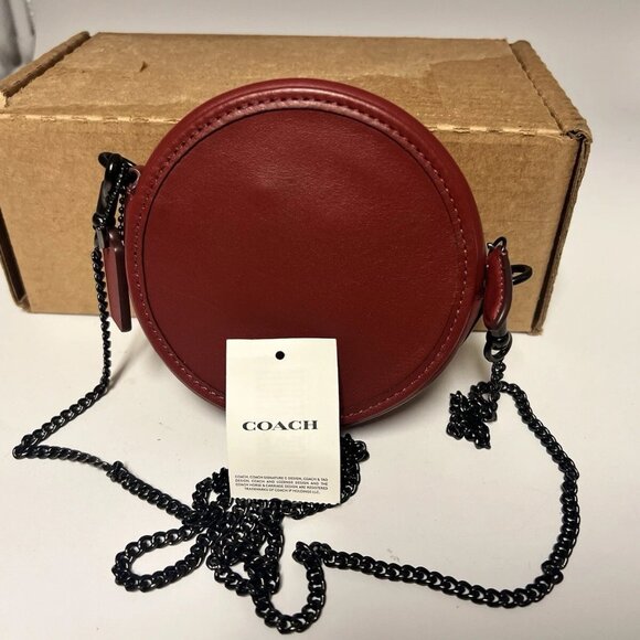 ⚜️ Coach Tea Rose Crossbody Mini Bag Purse NWT - Picture 9 of 15